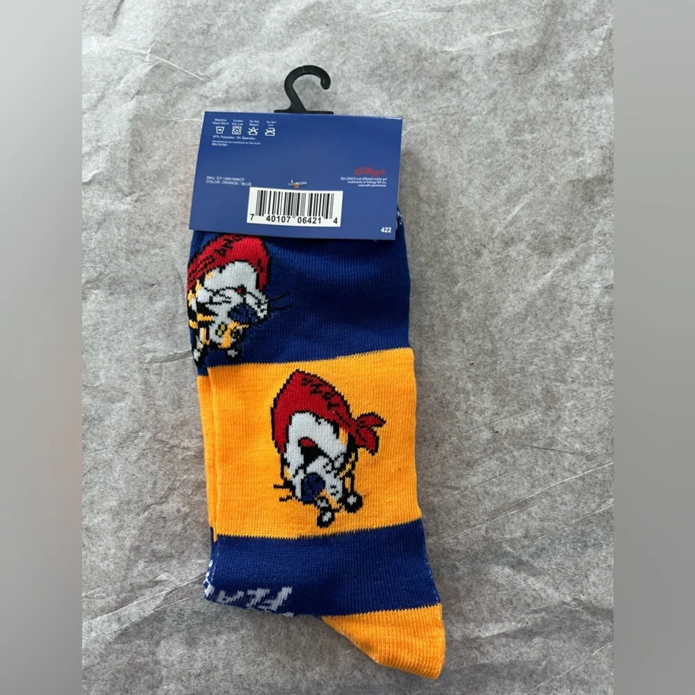 Frosted Flakes Socks Fits Men’s Shoe Size 6-12